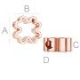 G0184-Pandant Argint 925 Trifoi 10.50MM-1buc - bijuterii personalizate din argint | simoshop