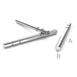 G0155-Tije fara platou 13x0-9mm pentru perle gaurite pe jumatate - bijuterii personalizate din argint | simoshop