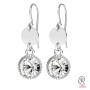 G0955-Baza pandant Argint 925 cu bordura pentru Swarovski Rivoli 1122 SS39 8MM-1buc - bijuterii personalizate din argint | simos