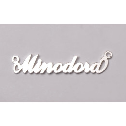 Nume decupate din argint din stoc- Minodora