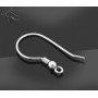 G0235-Tortita argint cu arc pentru cercei 18x10mm Light - bijuterii personalizate din argint | simoshop