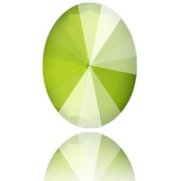 P3642-SWAROVKI ELEMENTS 4122 Crystal Lime Unfoiled 14x10.50MM