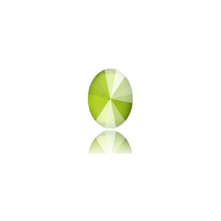 0586-SWAROVKI ELEMENTS 4122 Crystal Lime Unfoiled 8x6MM