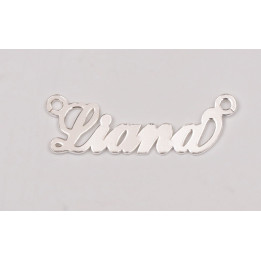 Nume decupate din argint din stoc - Liana