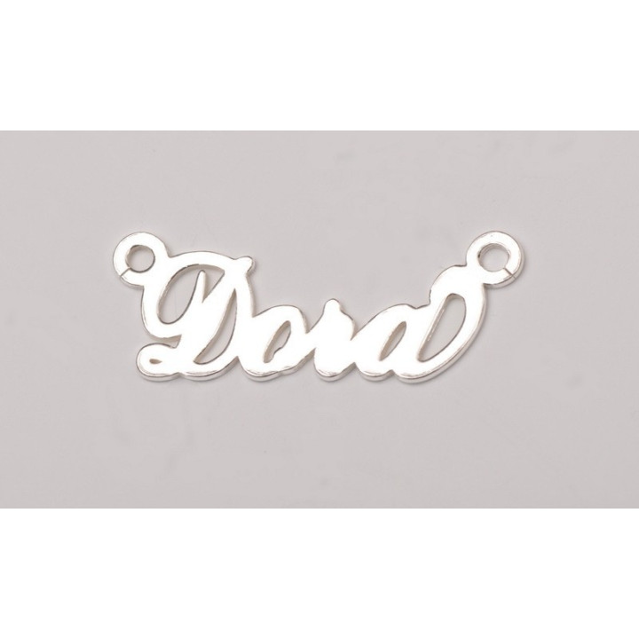 Nume decupate din argint din stoc - Dora