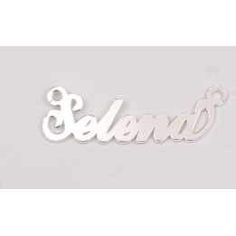 Nume decupate din argint din stoc - Selena