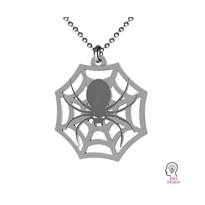 G1994-Charm argint 925 Paianjen 17MM-1buc