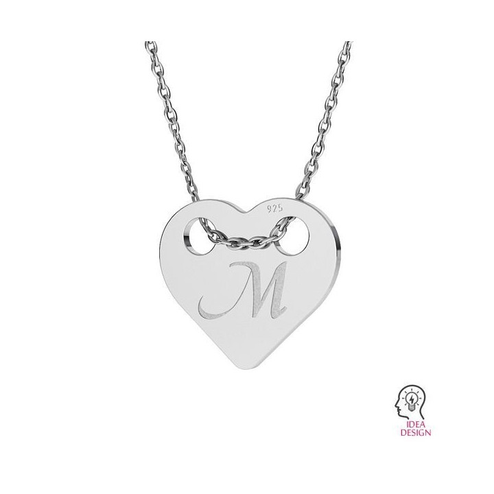 G2000-Charm/Link Inimioara Argint 925 12.80MM 1 buc