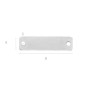 G2005-N-Link argint 925 19x5mm grosime 0.50mm gaura 1.3mm-1 buc - bijuterii personalizate din argint | simoshop