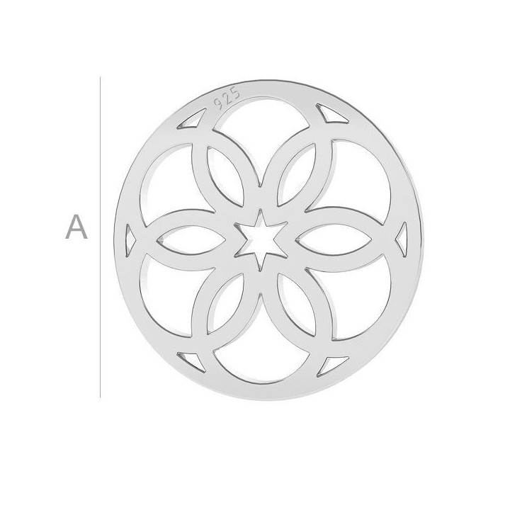 G0432-Charm/Pandant argint 925 13MM
