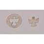 Bănuț îngeraș argint 925 decupaj laser 16.5 mm | SimoShop
