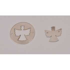Bănuț îngeraș argint 925 decupaj laser 16.5 mm | SimoShop