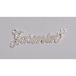 Nume decupate din argint din stoc - Jazmin