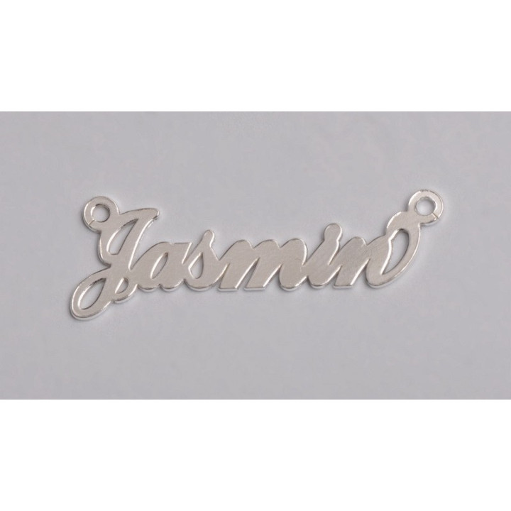 Nume decupate din argint din stoc - Jazmin