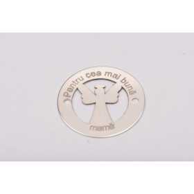 Bănuț argint 925 „Pentru cea mai bună mamă” 16.5 mm