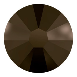 2660-SWAROVSKI ELEMENTS 2058 Jet Nut Foiled SS7 2.2mm - bijuterii personalizate din argint | simoshop