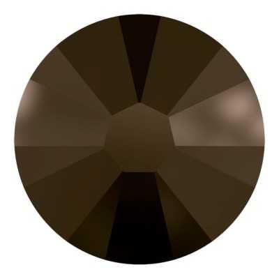 2660-SWAROVSKI ELEMENTS 2058 Jet Nut Foiled SS7 2.2mm - bijuterii personalizate din argint | simoshop