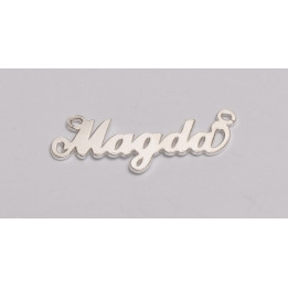 Nume decupate din argint din stoc - Magda