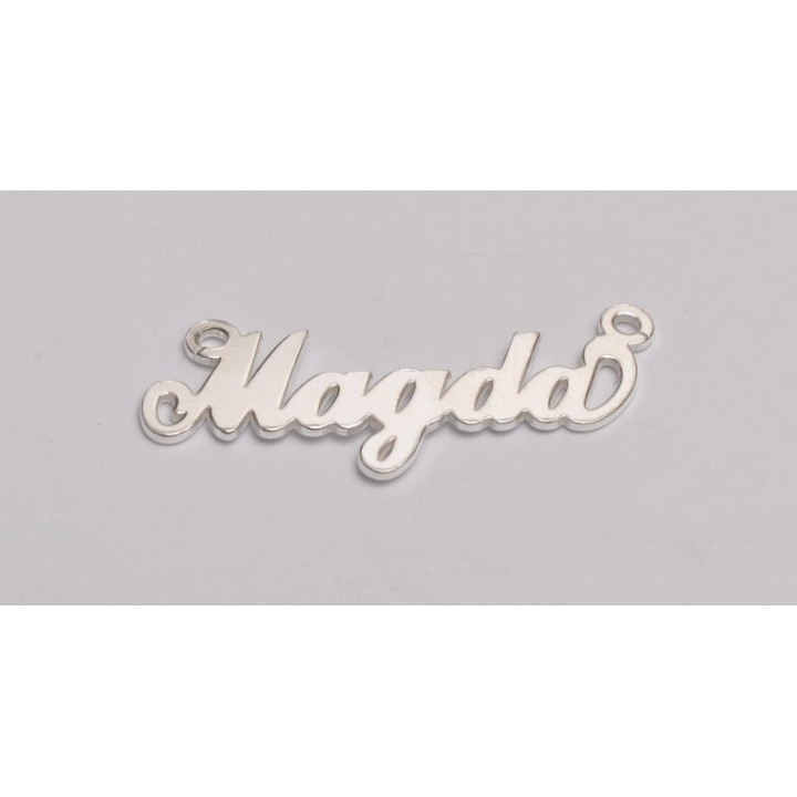 Nume decupate din argint din stoc - Magda