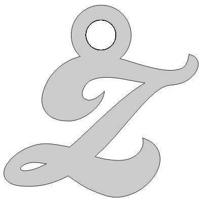 G0935-Litera Z din argint 925 8.6x7.3mm 1 buc - bijuterii personalizate din argint | simoshop