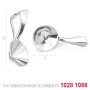 G0284- Baza pandantiv Swarovski Xirius Chaton 1088,1028 SS39 - bijuterii personalizate din argint | simoshop