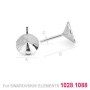 G0286-Tije pentru Swarovski Xirius Xilion Chaton 1088 SS39 - bijuterii personalizate din argint | simoshop