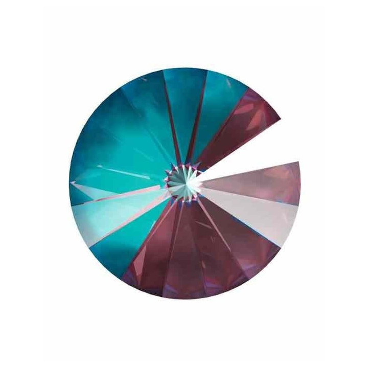 P3814-SWAROVSKI ELEMENTS 1122 Burgundy DeLite 14mm-1buc - bijuterii personalizate din argint | simoshop