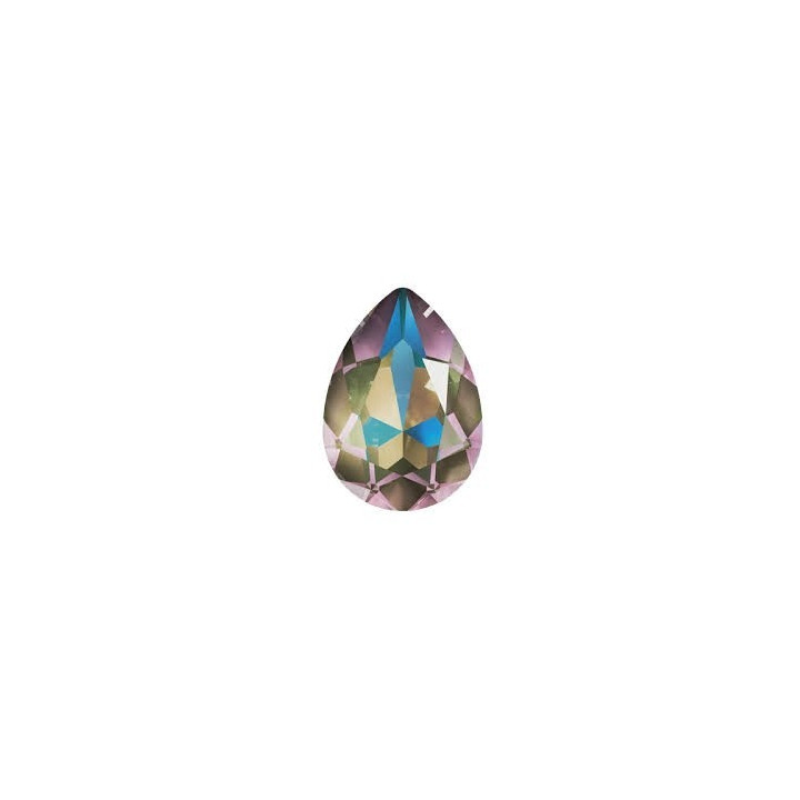 P2123-Swarovski Elements 4320 Army Green DeLite 14x10mm 1 buc