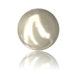 2536-Swarovski Elements 2081/2 Crystal Creampearl Hotfix SS34 7MM-1buc