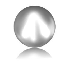 2399-Swarovski Elements 2081/2 Crystal nacre  Hotfix SS16 4MM-1buc