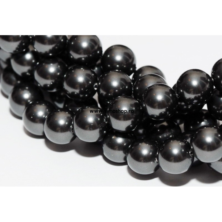 2294-Swarovski Elements 5810 Crystal Black Pearl 2mm-1buc - bijuterii personalizate din argint | simoshop