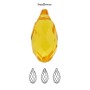 P1662-Swarovski Elements 6010 Sunflower 11mm - bijuterii personalizate din argint | simoshop