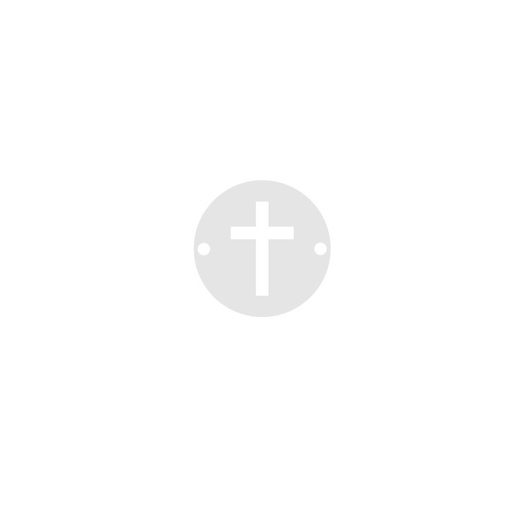 E0009-Link banut 16.5mm 0.33mm decupat cu model cruciulita 1 buc