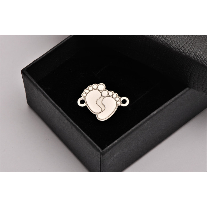 E0181-G-Link talpite decupate 20x17mm 1 buc - bijuterii personalizate din argint | simoshop