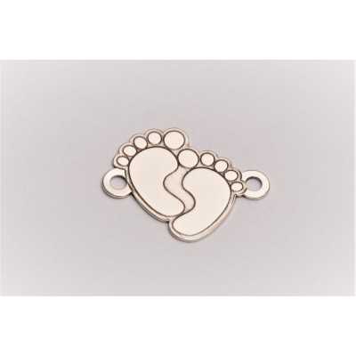 Charm Tălpițe Argint 925 · Piciorușe Decupate 20x17mm