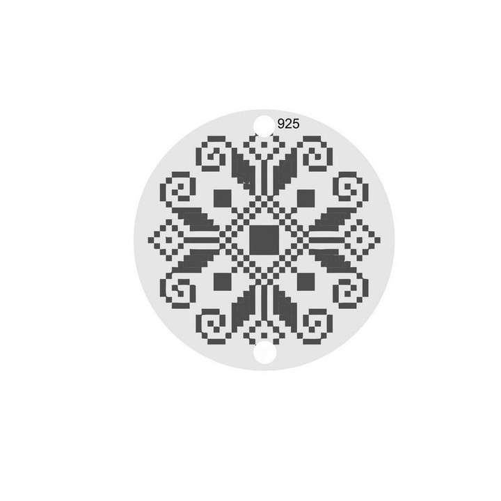 E0015-Link banut 16.5mm cu motive traditionale 0.33mm