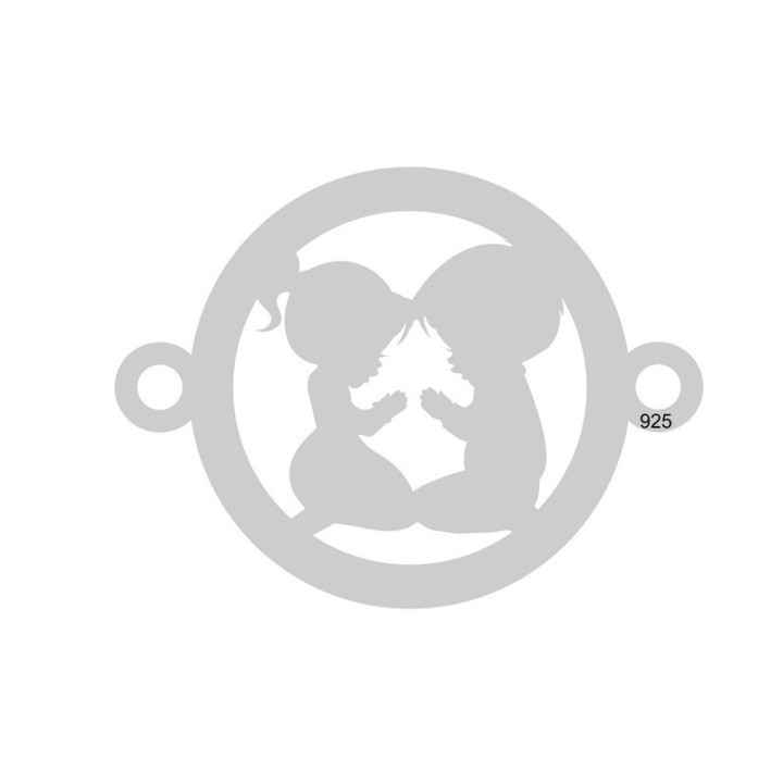 E0050-Link copii rugandu-se 16.5mm 0.33mm