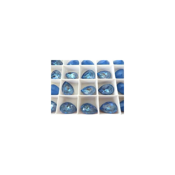 P0543-Swarovski Elements 4320 Crystal Ocean DeLite Unfoiled 14x10MM 1 buc