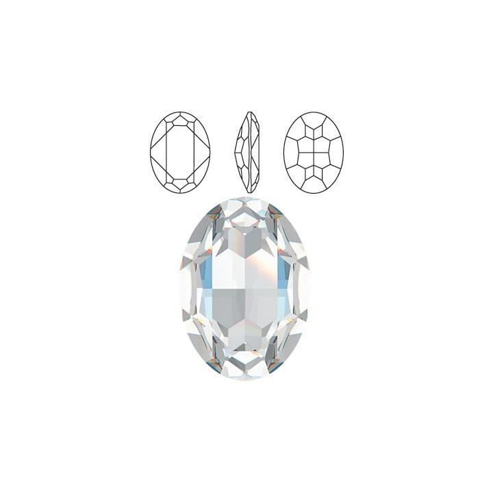 P0006-SWAROVSKI ELEMENTS 4127 Crystal Foiled 39x28mm - bijuterii personalizate din argint | simoshop