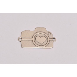 E001-Link decupat argint 925 Buttercup 16x16mm 0.5mm