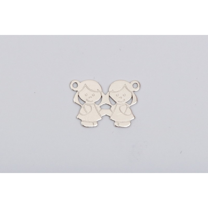 E0113 - Link doua fetite 14 x 10 mm 0.5 mm