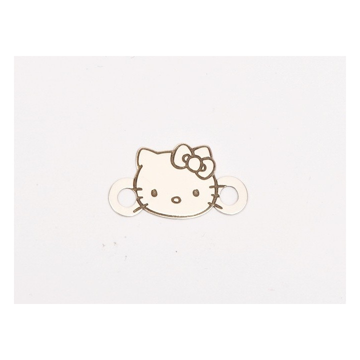 E0184-Link Hello Kitty din argint 925 10x17.5 - 0.33mm-1 buc