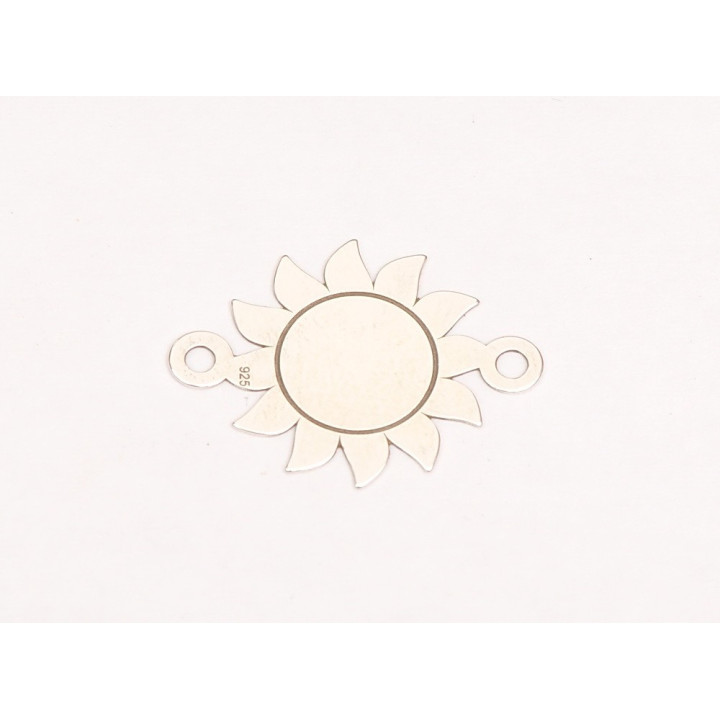 E0070-G-Link soare din argint 925 21x15-0,4mm-1 buc
