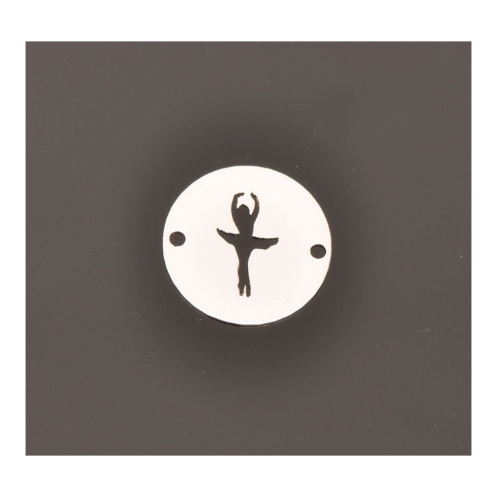 E0204-G-Link 3 surori Argint 925 diametru 16.5 mm / grosime 0.33 mm-1 buc