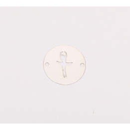 E0204-G-Link 3 surori Argint 925 diametru 16.5 mm / grosime 0.33 mm-1 buc