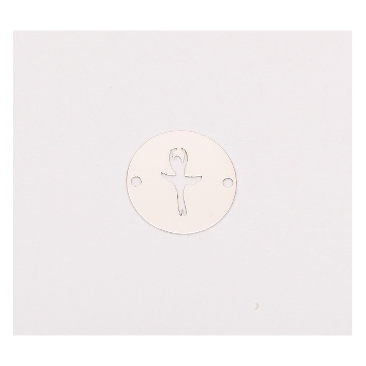 E0204-G-Link 3 surori Argint 925 diametru 16.5 mm / grosime 0.33 mm-1 buc