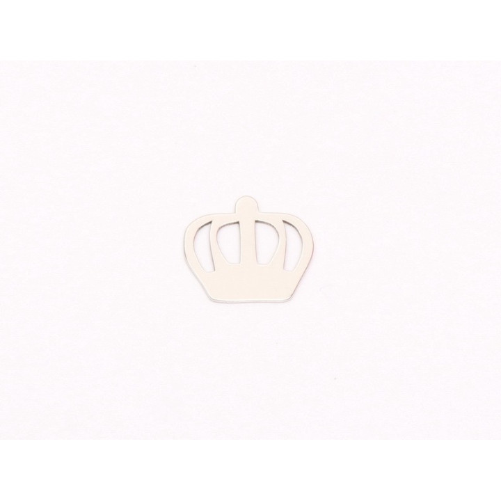 E0211-N-Link Coronita  Argint 925 dimensiuni 12x13x0.5mm - 1 buc