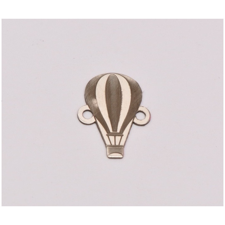 E0223-G-Link Balon aer cald -  decupaj  Argint 925 dimensiuni 16x12x0.5mm-1buc