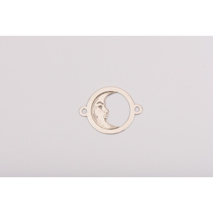 E0108-Link cerc 16.5mm 0.4mm decupat cu luna 1 buc