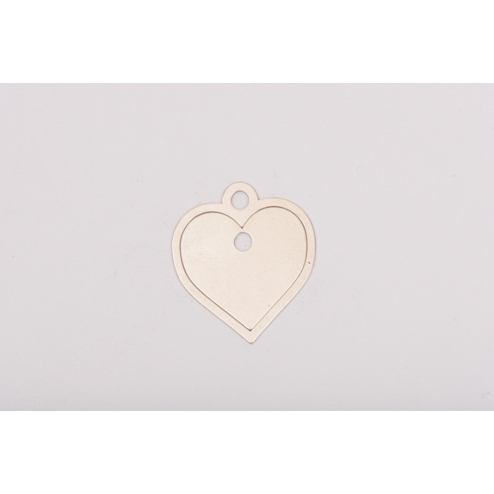 E0104-Pandantiv decupat argint 925 Set Inimi 15x15mm 0.5mm